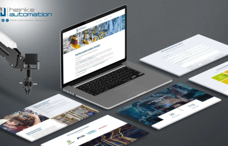 Webdesign Internetauftritt Heinke Webdesign für Internetauftritt der Heinke Automation GmbH