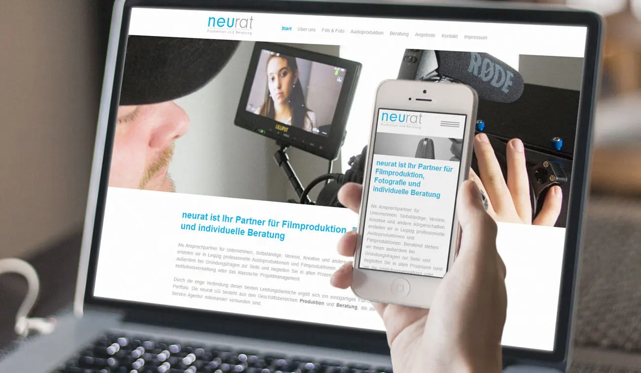 Responsive Webdesign für mobile Endgeräte