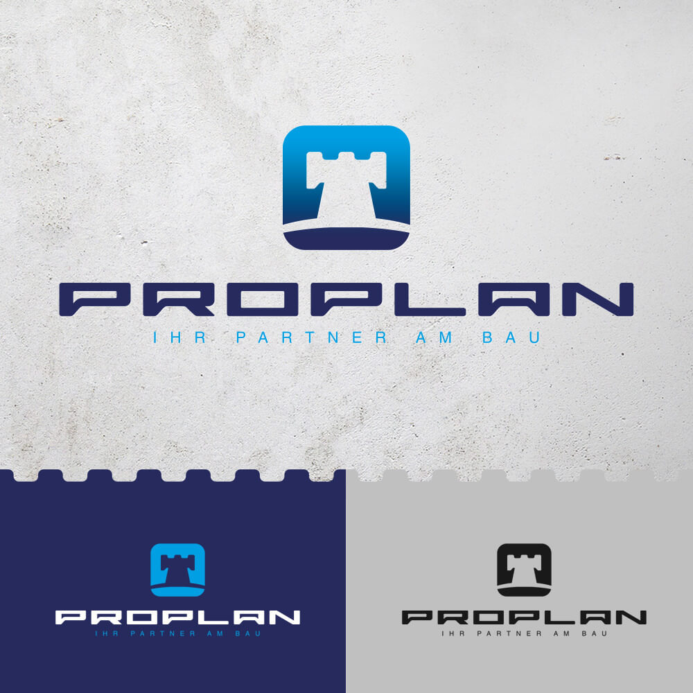 Logo Baufirma Proplan