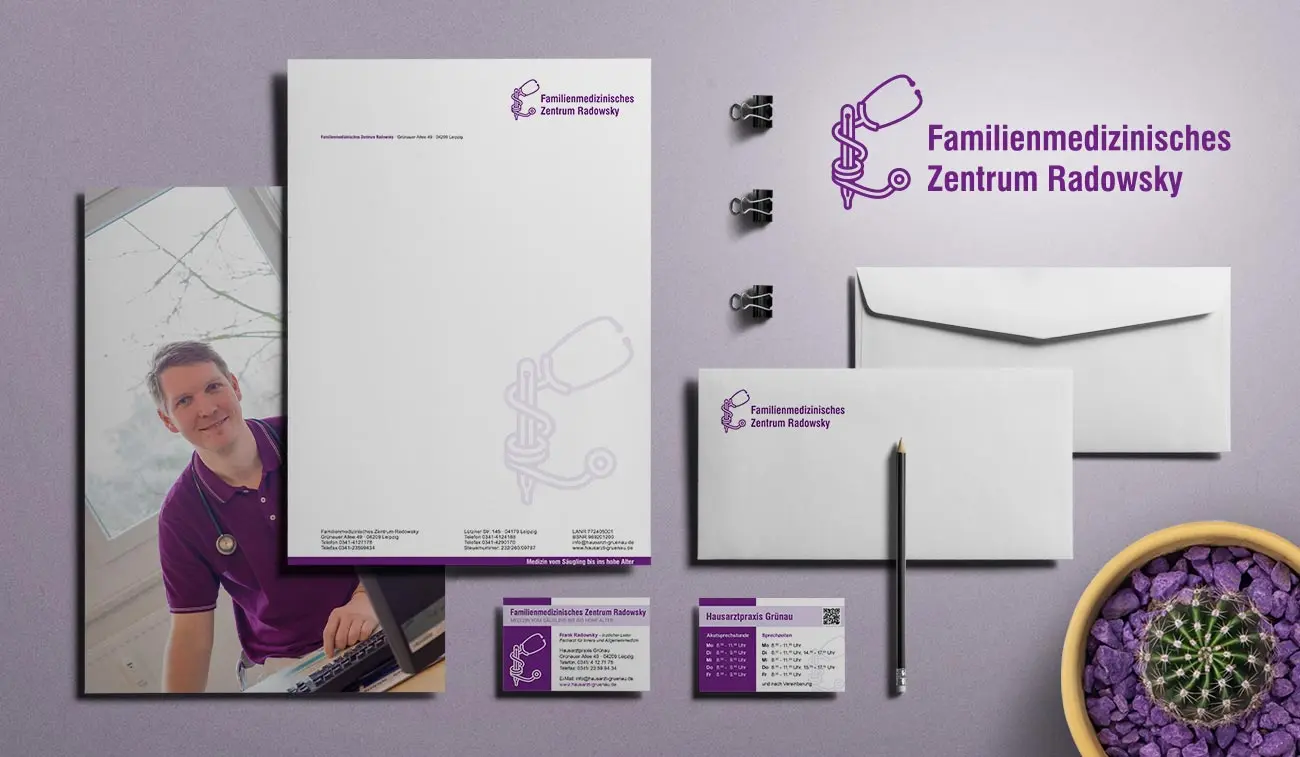 Corporate Design Arztpraxis Radowsky Corporate Design Arzt