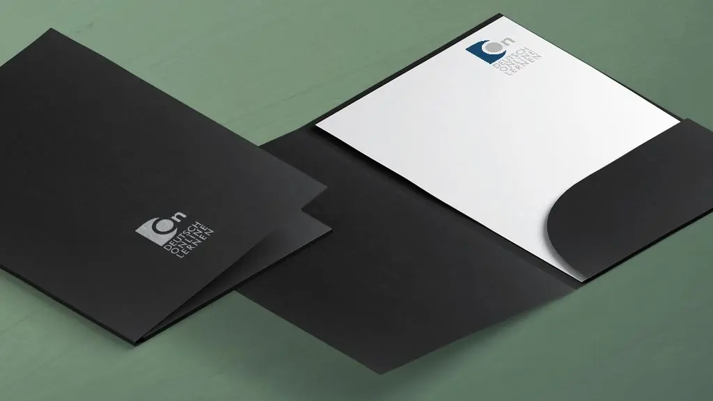 Präsentationsmappe DON Ausführung 1