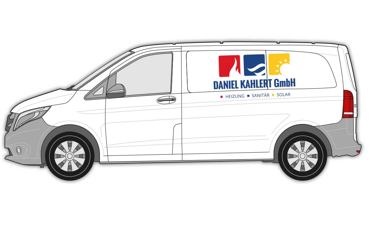 Entwurf Fahrzeugbeschriftung