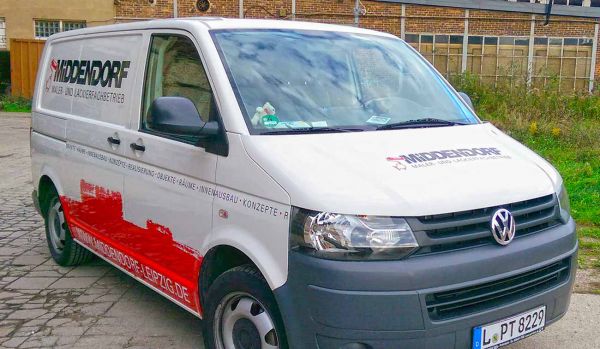 Transporterbeschriftung - Autobeschriftung für Transporter in Leipzig