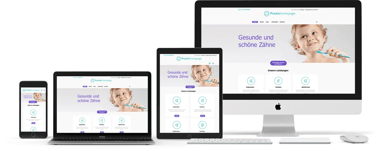 Homepage Design Arzt