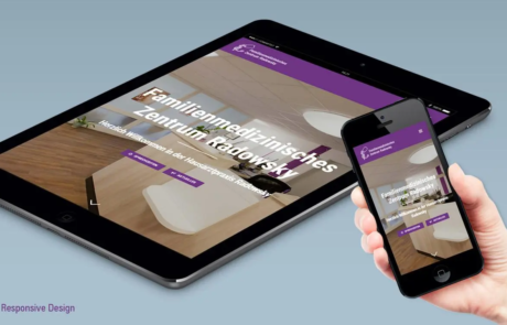 Responsive Webdesign für mobile Endgeräte Responsive Webdesign Arzthomepage