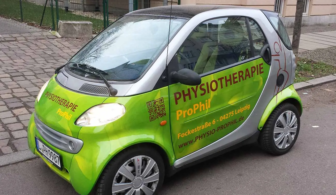 Fahrzeugbeschriftung Smart