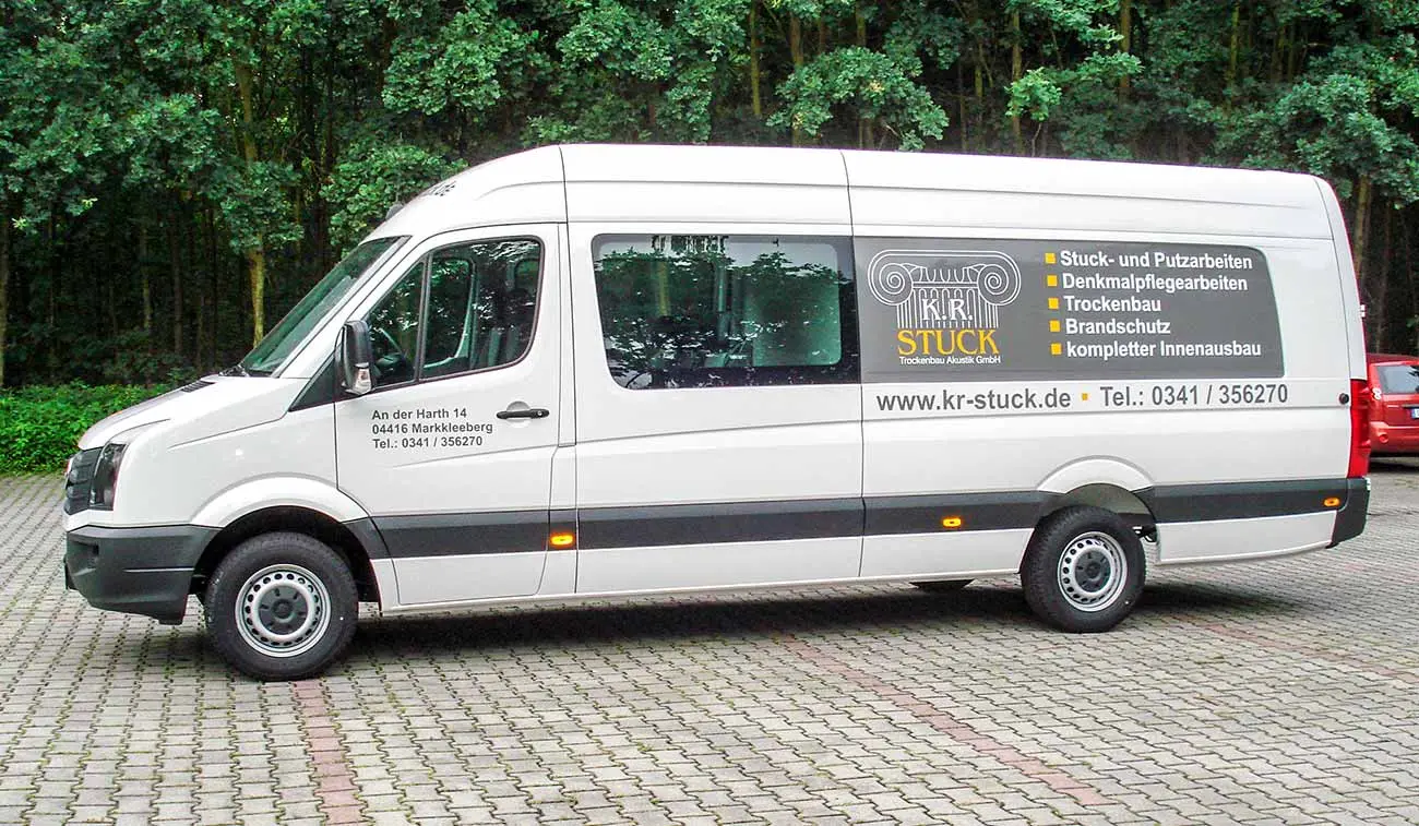 Transporterbeschriftung Handwerker