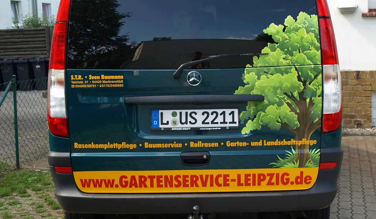 Transporterbeschriftung Mercedes Vito