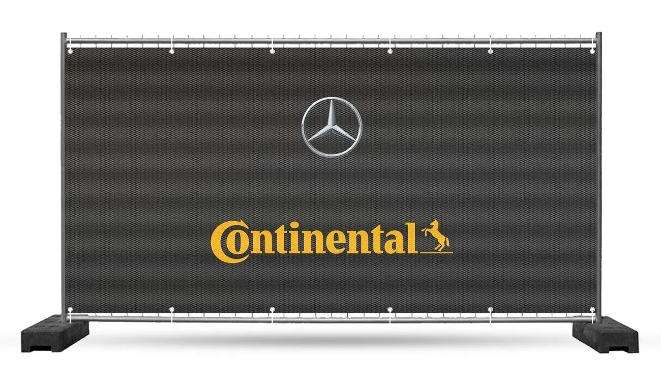 winddurchlässigs Zaunbanner aus Meshplane wie Stoff mesh banner drucken