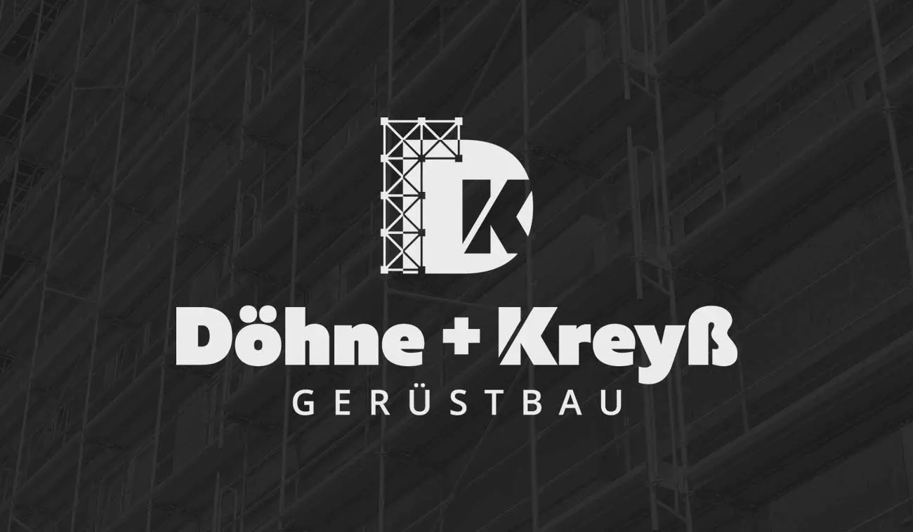 Logogestaltung Gerüstbau Döhne & Kreyß