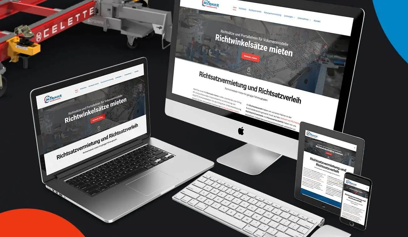 Webdesign Richtsatzvermietung