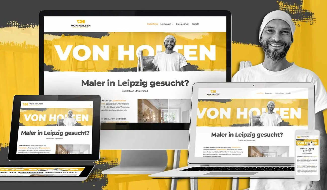 Handwerkerhomepage Maler