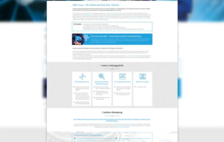 Screendesign Website