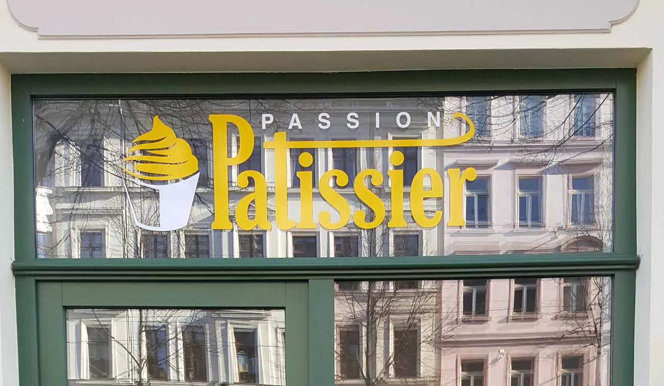 Schaufenster Werbung Schaufenster Folierung