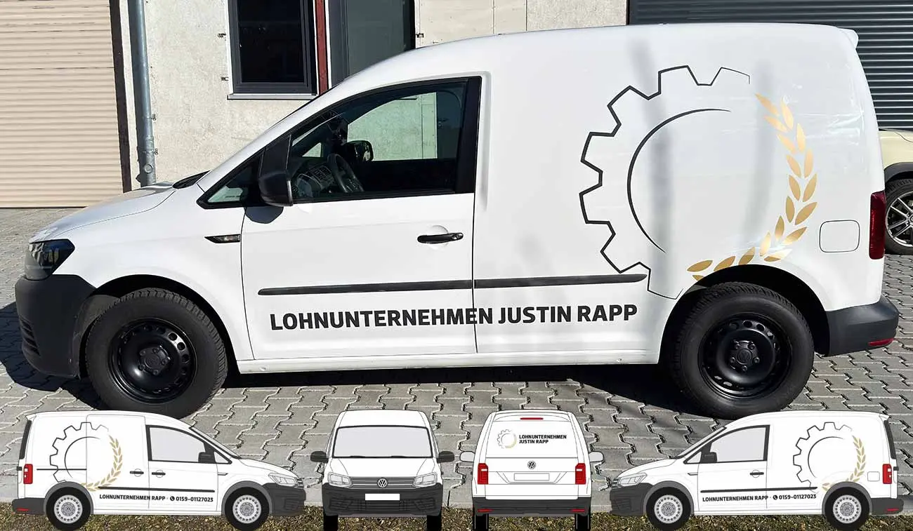 maßgeschneiderte Autofolierung Fahrzeugfolierung in Leipzig